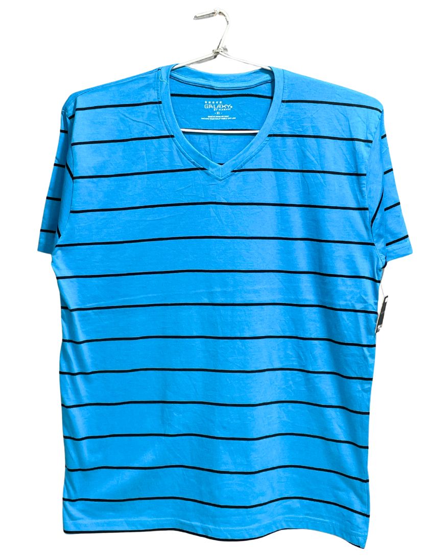 Galaxy Blue Cotton T Shirt For Men XL - Preloved Labels