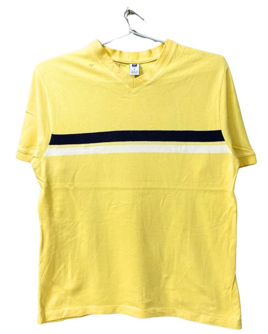 Gap Yellow Cotton T Shirt For Men M - Preloved Labels