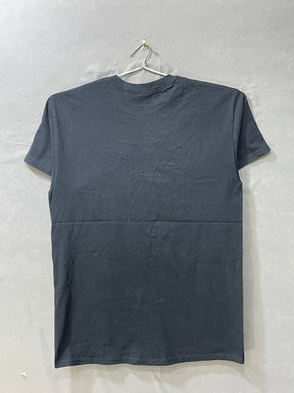 Gildan Black Cotton T Shirt For Men M - Preloved Labels