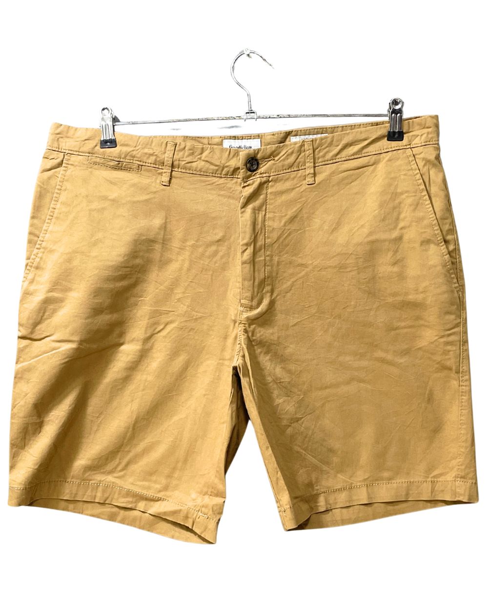 Goodfellow Khaki Cotton Short For Men L - Preloved Labels