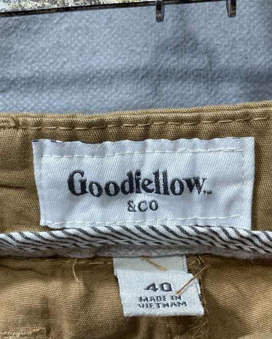 Goodfellow Khaki Cotton Short For Men L - Preloved Labels