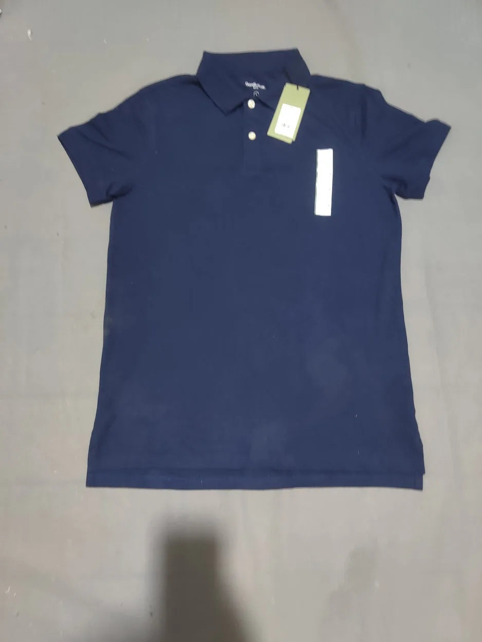 Goodfellow Men Sport Blue Polo T Shirt M – Preloved Labels (view 2)