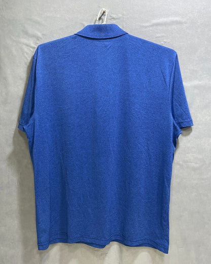 Grand Slam Blue Polyester Sport Polo T Shirt For Men X Large - Preloved Labels