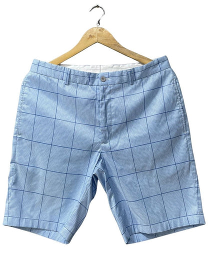 Greg Norman Blue Cotton Short For Men M - Preloved Labels