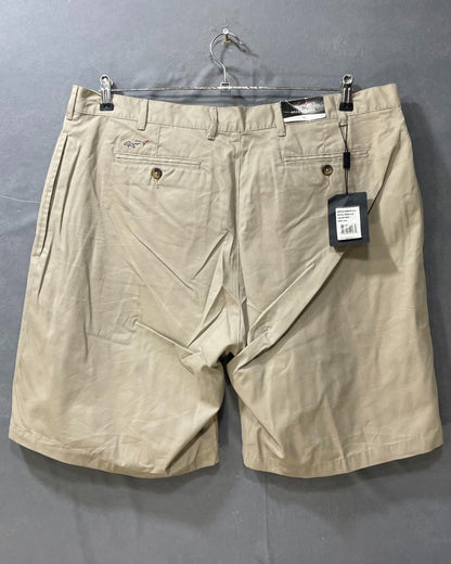 Greg Norman Khaki Cotton Short For Men XL - Preloved Labels