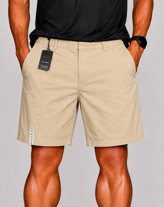 Greg Norman Men Cotton Cream Short – Preloved Labels
