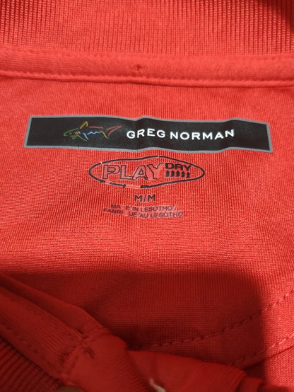 Greg Norman Men Sport Red Polo T Shirt M – Preloved Labels (view 3)