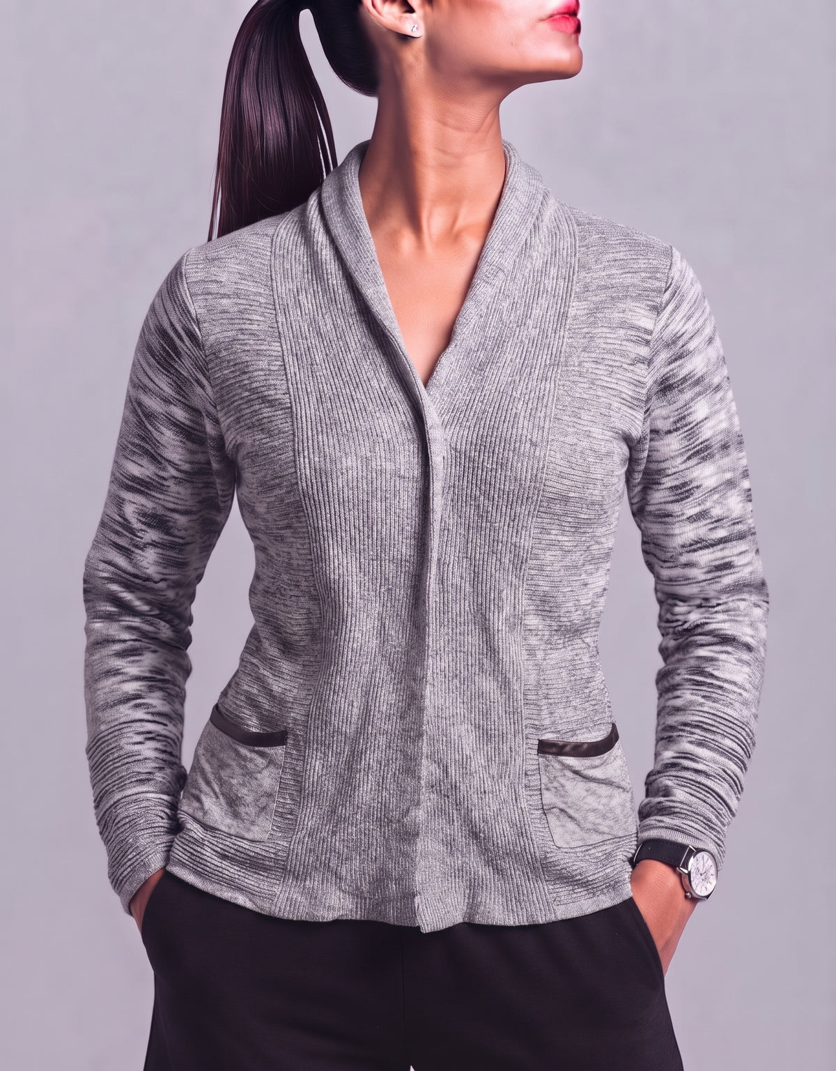 Grenier Women Grey Cardigan Sweater S – Preloved Labels