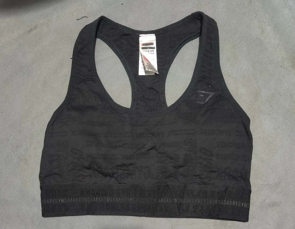 Gym Shark Women Black Sport Bra XL – Preloved Labels (view 2)