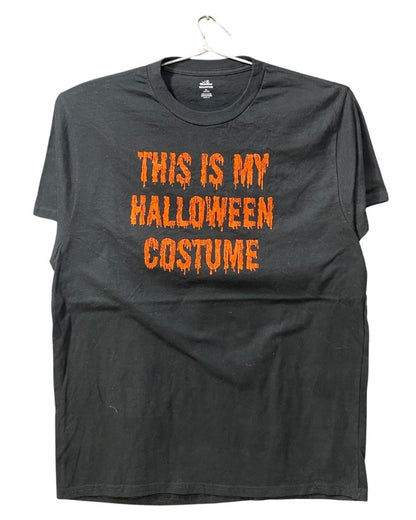 Halloween Black Cotton T Shirt For Men L - Preloved Labels