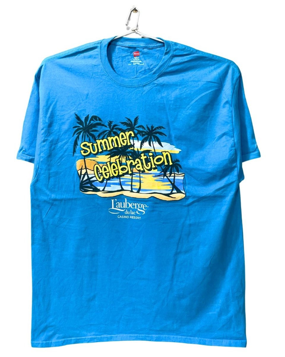 Hanes Blue Cotton T Shirt For Men XL - Preloved Labels