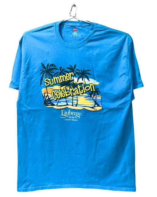 Hanes Blue Cotton T Shirt For Men XL - Preloved Labels
