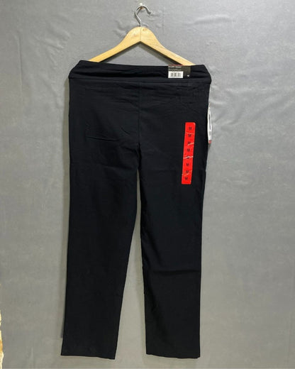 Hilary Radley Black Polyester Stretch Gym tights For Women M - Preloved Labels