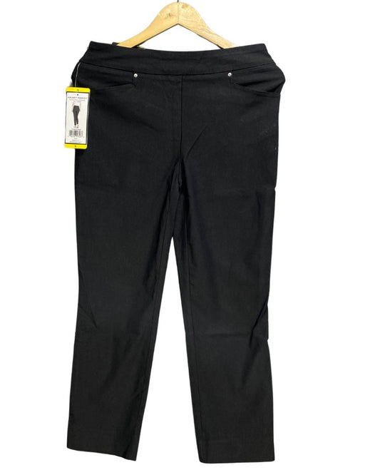 Hilary Radley Black Polyester Stretch Gym tights For Women S - Preloved Labels
