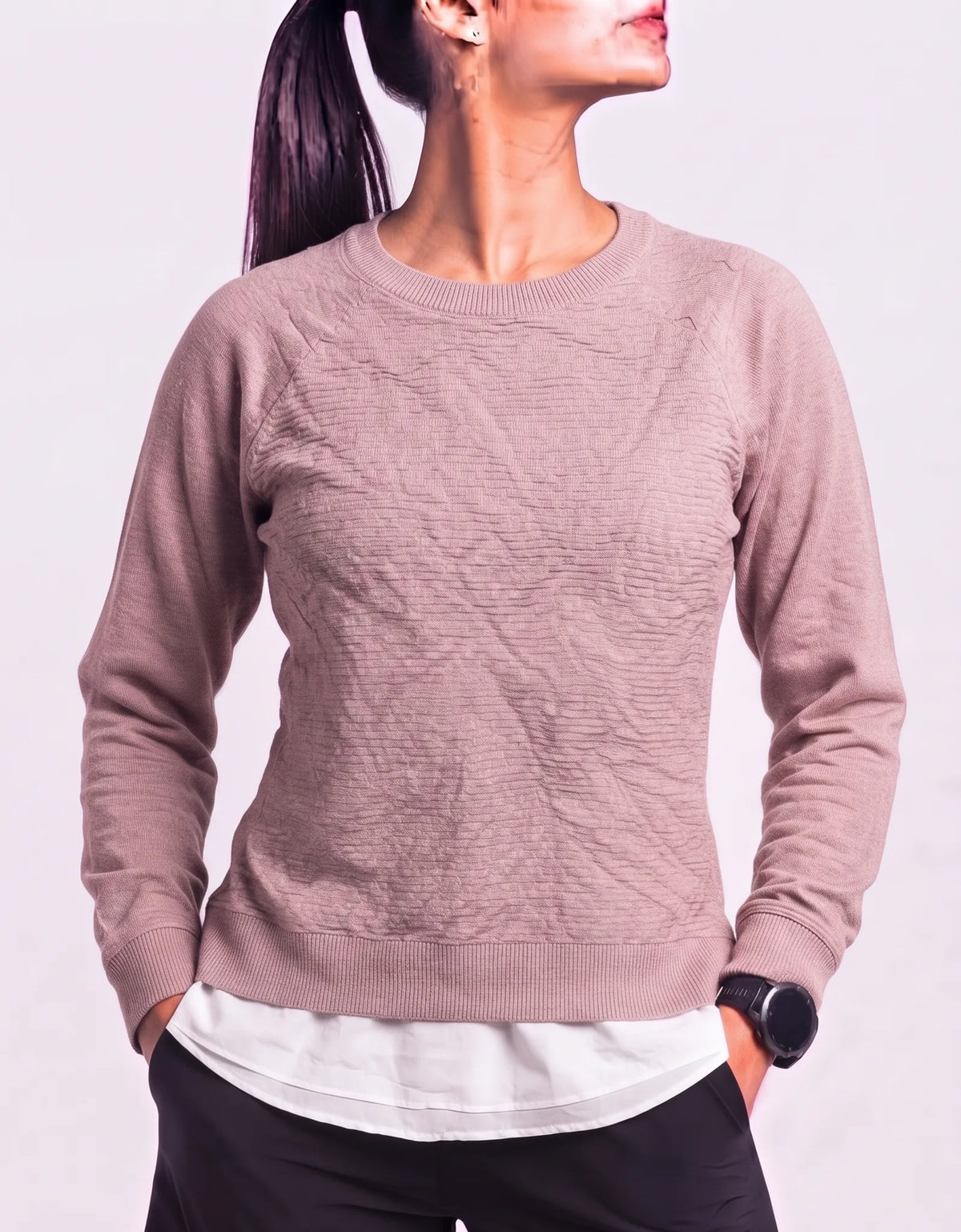 Hilary Radley Women Knit Pink Sweater S – Preloved Labels