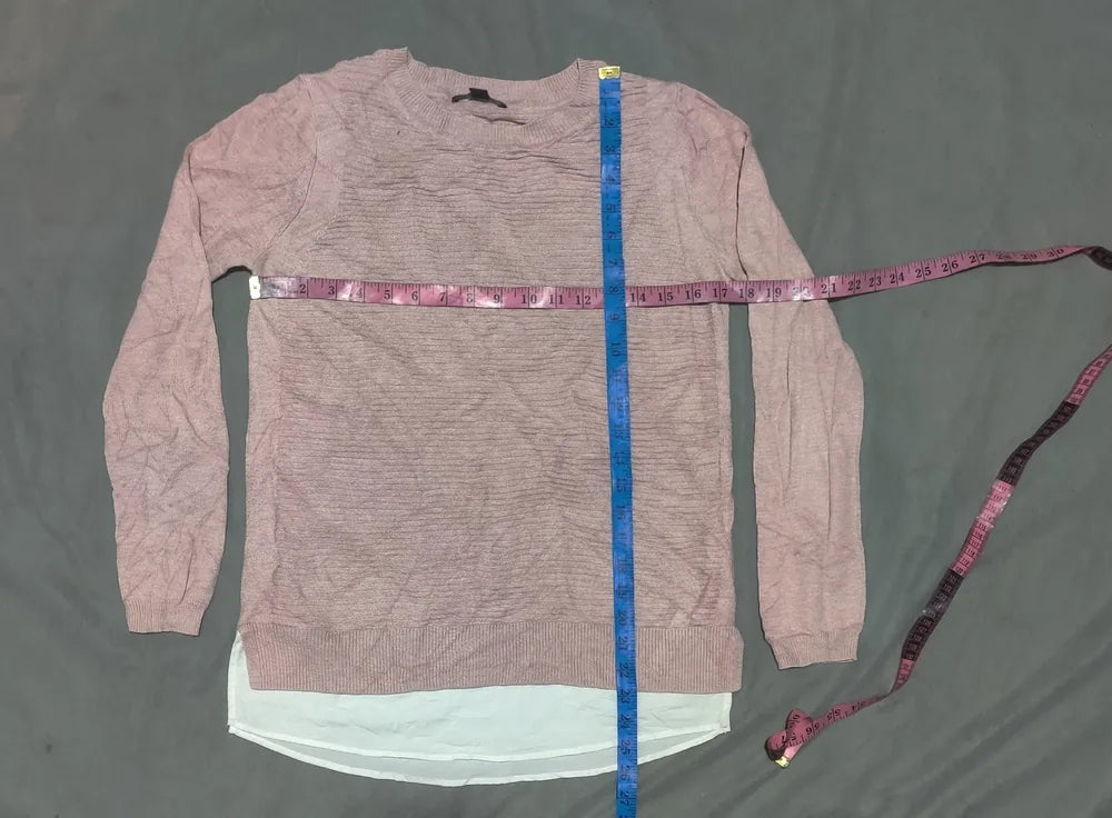 Hilary Radley Women Knit Pink Sweater S – Preloved Labels (view 4)
