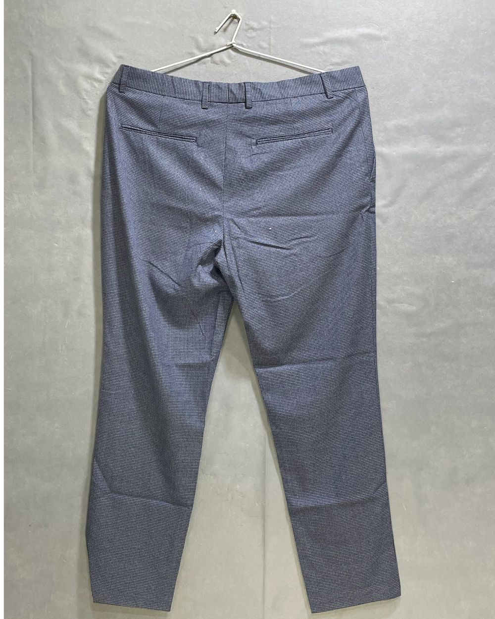 H&M Blue Polyester Dress Pant For Men L - Preloved Labels