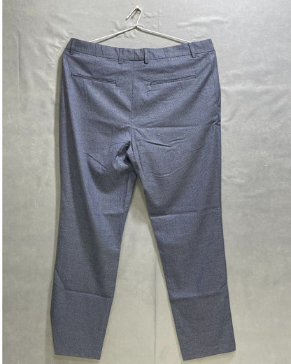 H&M Blue Polyester Dress Pant For Men L - Preloved Labels