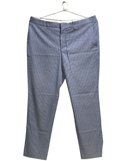 H&M Blue Polyester Dress Pant For Men L - Preloved Labels