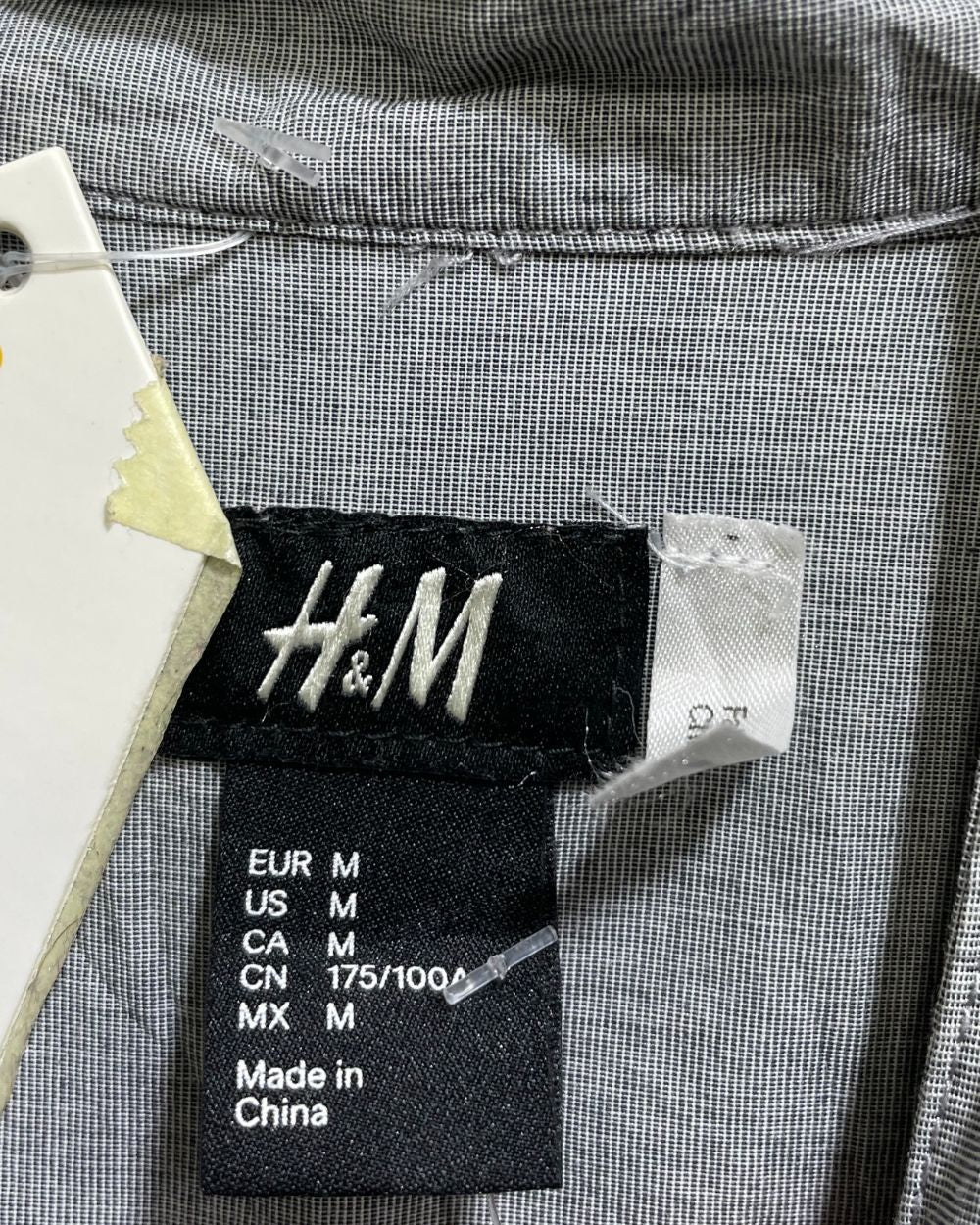 H&M Blue Shirt For Men Medium - Preloved Labels