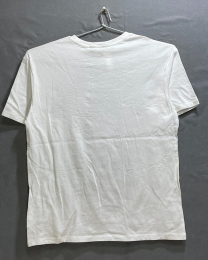 H&M White Sport For Women T Shirt L - Preloved Labels