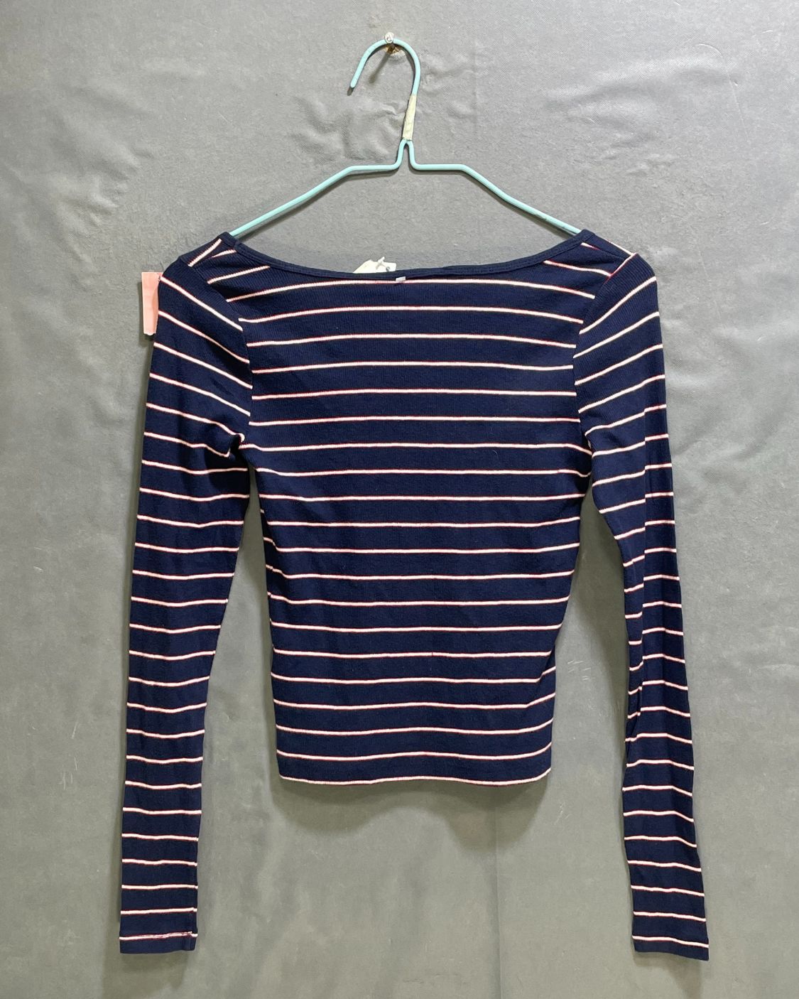 Hollister Blue Cotton For Women T Shirt M - Preloved Labels