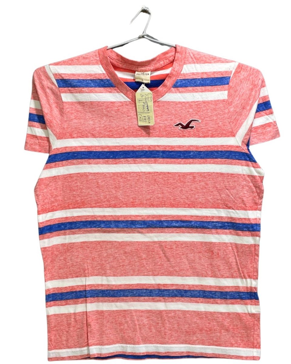 Hollister Red Cotton T Shirt For Men L - Preloved Labels
