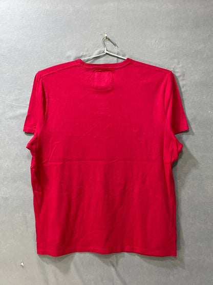 Hollister Red Cotton T Shirt For Men XL - Preloved Labels
