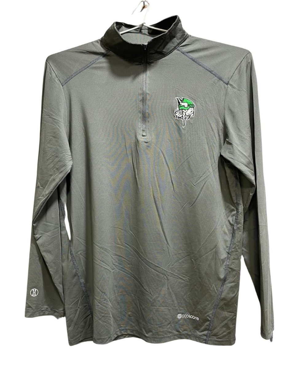 Holloway Grey Polyester Sport Polo T Shirt For Men Medium - Preloved Labels