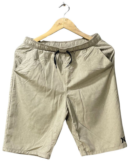 Hurley Cream Cotton Short For Men M - Preloved Labels