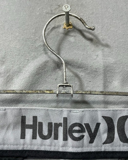 Hurley Gray Cotton Jeans Short For Men L - Preloved Labels