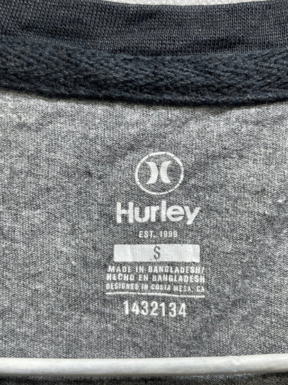 Hurley Gray Cotton T Shirt For Men S - Preloved Labels