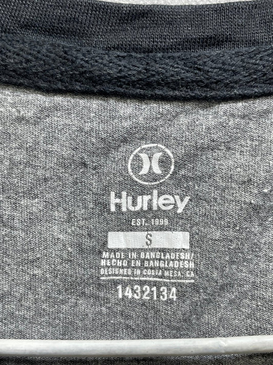 Hurley Gray Cotton T Shirt For Men S - Preloved Labels
