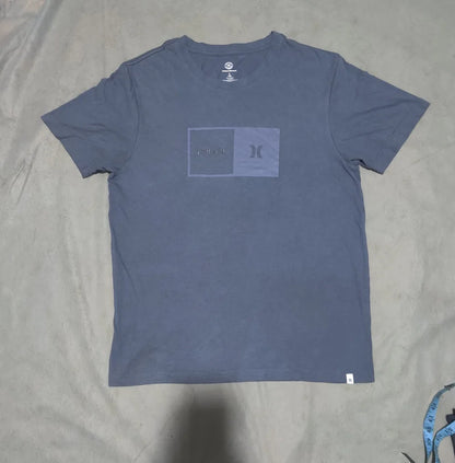 Hurley Men Cotton Gray T Shirt L – Preloved Labels (view 2)