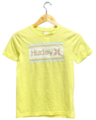Hurley Yellow Cotton For Girl T Shirt 12 Years - Preloved Labels