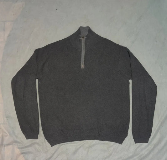 Izod Men Cotton Fleece Gray Sweatshirt L – Preloved Labels (view 2)