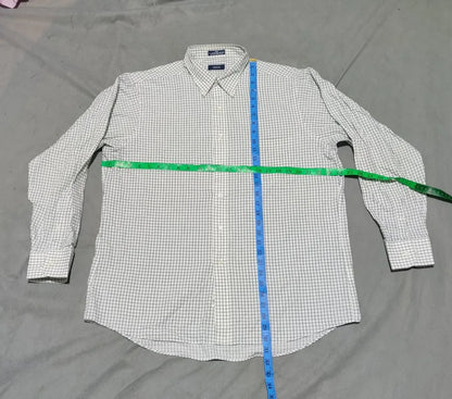 Izod Men Cotton Green Shirt XL – Preloved Labels (view 4)