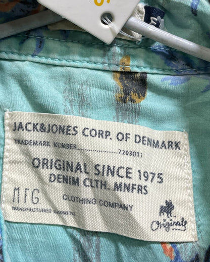 Jack & Jones Green Shirt For Men Medium - Preloved Labels