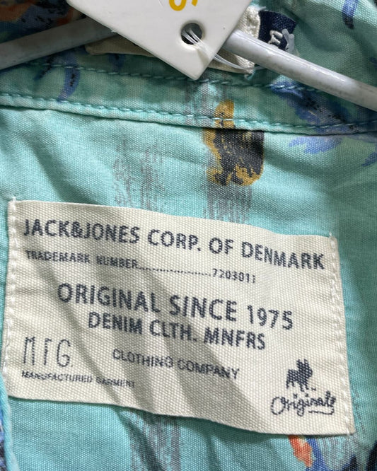Jack & Jones Green Shirt For Men Medium - Preloved Labels