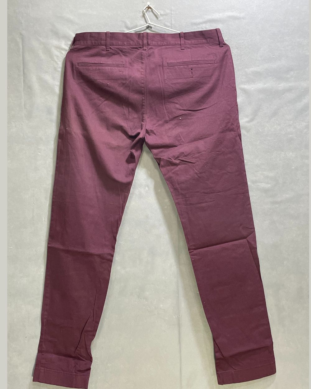 J.Crew Maroon Cotton Dress Pant For Men L - Preloved Labels