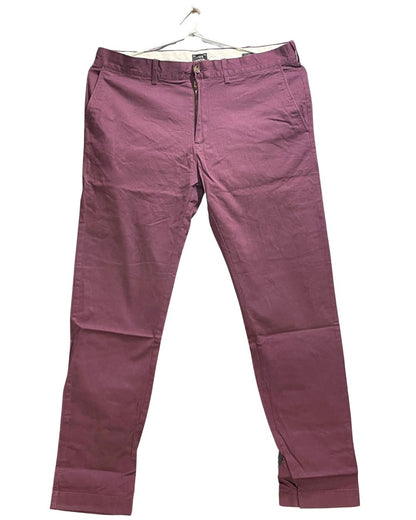J.Crew Maroon Cotton Dress Pant For Men L - Preloved Labels