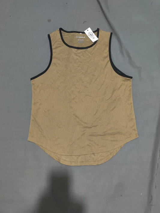 Jihuilai Women Sport Cream Vest T Shirt XL – Preloved Labels (view 2)