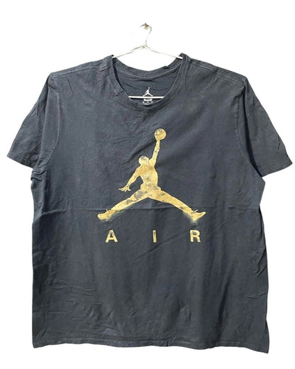 Jordan Black Cotton T Shirt For Men XL - Preloved Labels