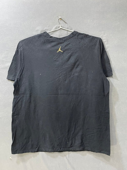 Jordan Black Cotton T Shirt For Men XL - Preloved Labels