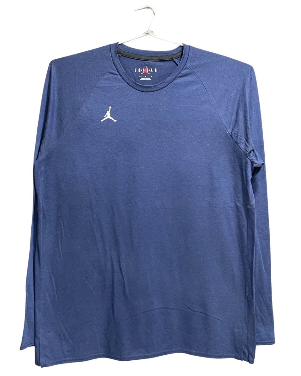 Jordan Blue Cotton T Shirt For Men L - Preloved Labels