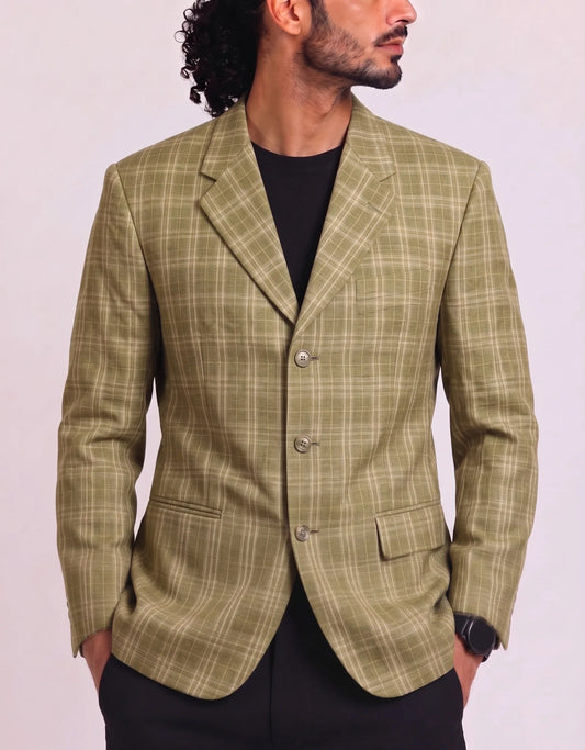 Joseph Abboud Men Cotton Brown Coat M – Preloved Labels