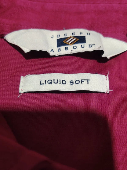 Joseph Abboud Men Sport Pink Polo T Shirt XL – Preloved Labels (view 3)