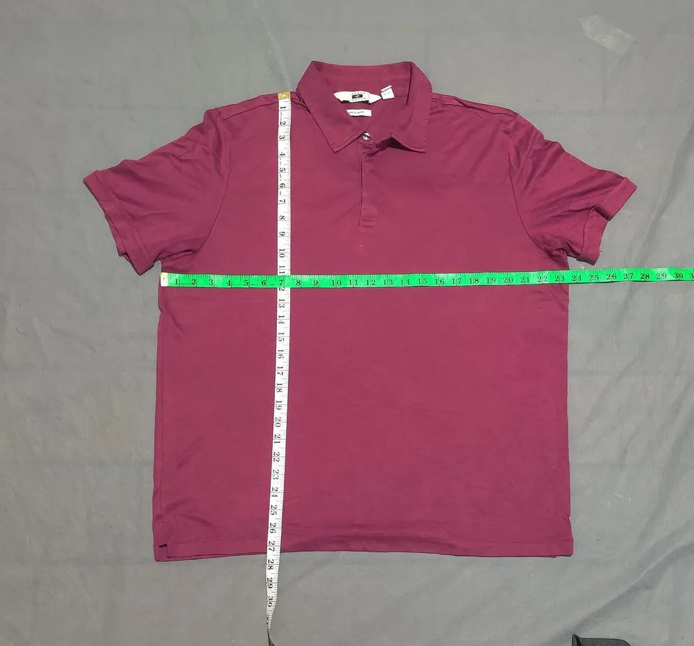 Joseph Abboud Men Sport Pink Polo T Shirt XL – Preloved Labels (view 4)