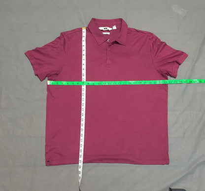 Joseph Abboud Men Sport Pink Polo T Shirt XL – Preloved Labels (view 4)