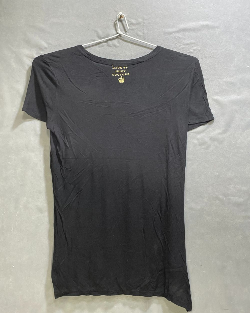 Juicy Couture Black Sport For Women T Shirt M - Preloved Labels